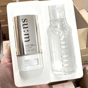 Su:m37 Sun-away Velvet Sun Stick SPF50 PA++++ & skin-saver cleansing water Sets